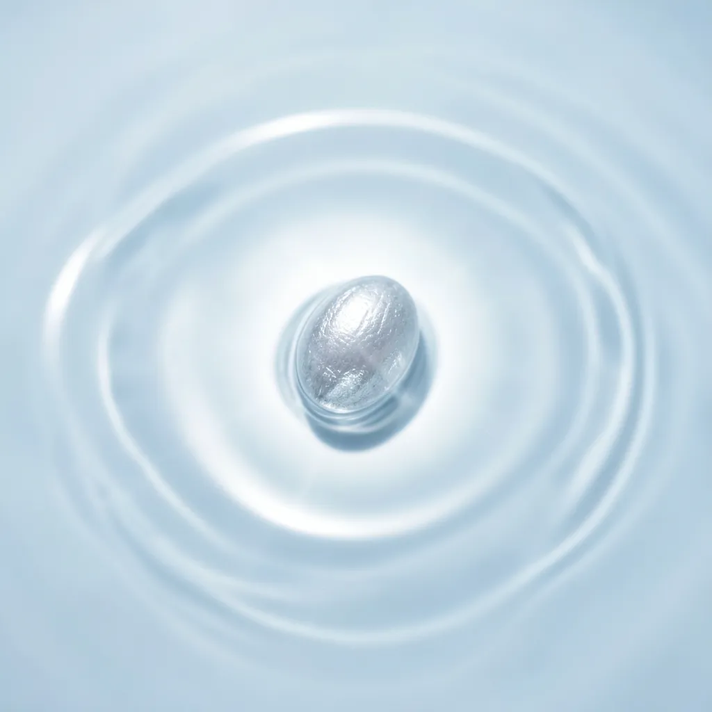 Ashlesha's Intensity: Navigating the Heat Serene, silver-colored image of a sesame seed in water — Feeling the Ashlesha Heat? Let's Fix It.