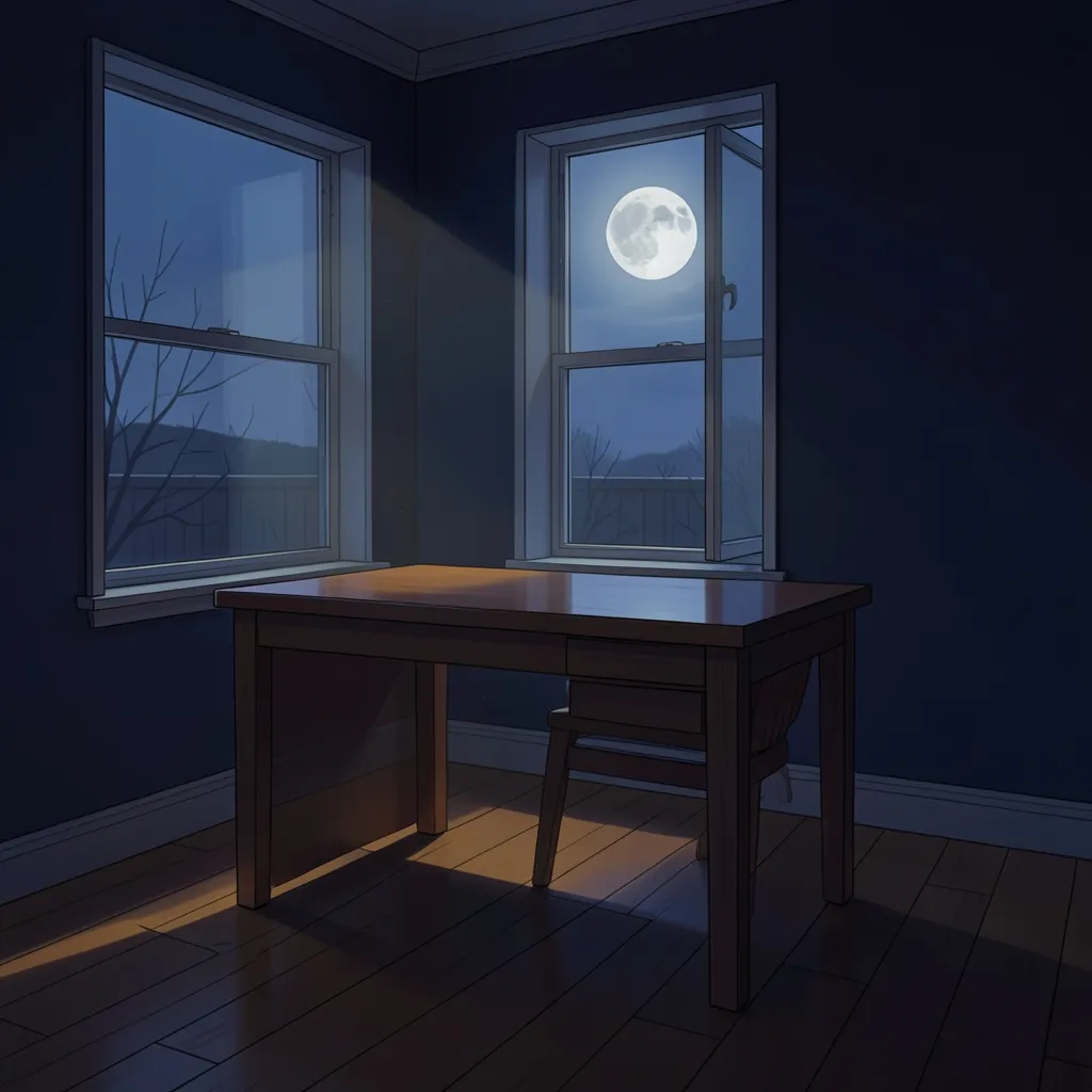 Why Cancer Season Feels So Heavy Right Now Dim-lit home interior with soft moonlight streaming through a window — Current Transit Pulse: Cancer Season Intensity