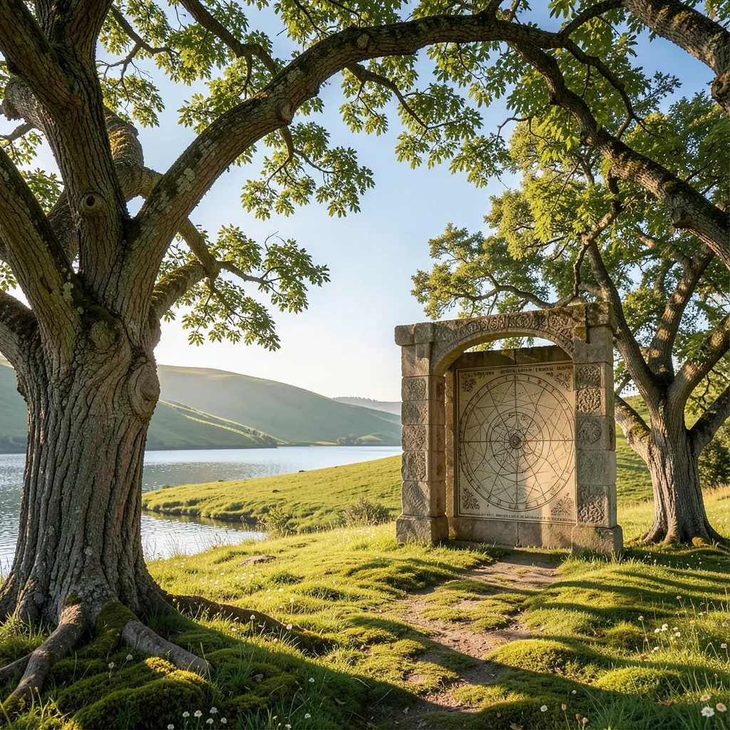 Unraveling the Fate Fixation: A Vedic Astrology Perspective Serene landscape with a Vedic astrology chart in the background — Why are we so obsessed with being 'destined'?