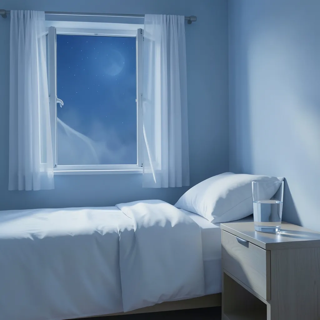 How to handle the restless energy of the Moon in Ardra Serene, minimalist bedroom with a single open window — The Moon’s Sharp Edge in Ardra