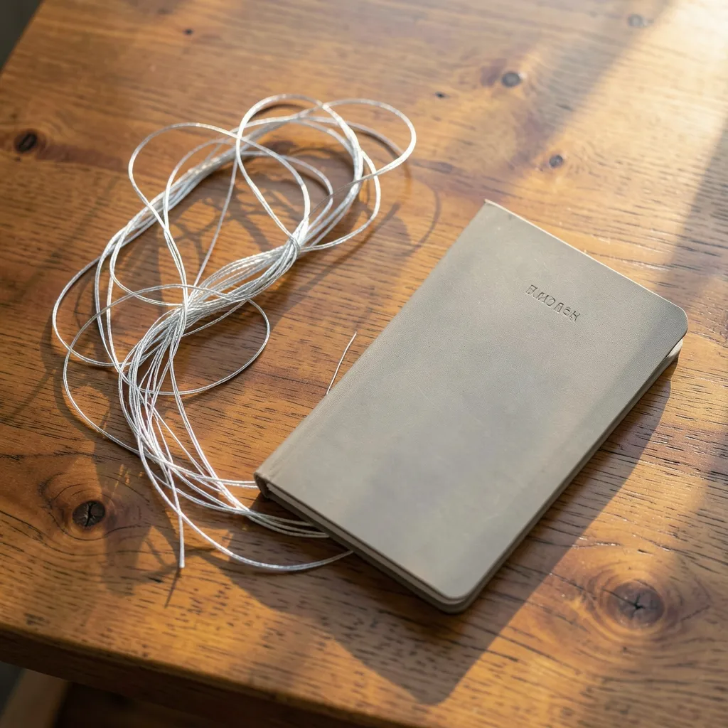 Planning Ahead for Shravana Purnima & Raksha Bandhan 2026 Minimalist flat lay of a traditional silver thread and a modern notebook on a wooden — Planning Ahead for Shravana Purnima