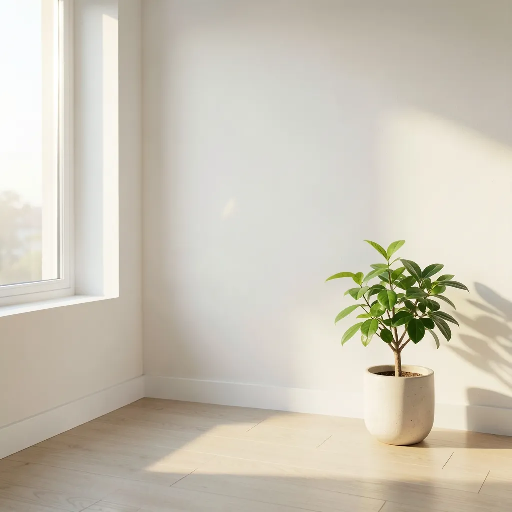 Simple Vastu Tip for a Peaceful Home Sunlit corner of a living room with soft, warm morning light streaming in from a window — A Simple Vastu Fix for Your Home