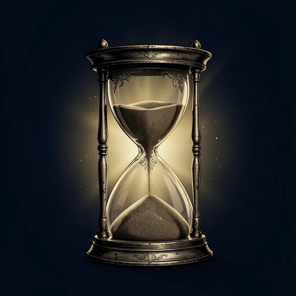 Why You Should Stop Fearing Retrograde Cycles High-contrast illustration of a vintage hourglass with sand flowing upward — Stop Fearing the Backwards Motion