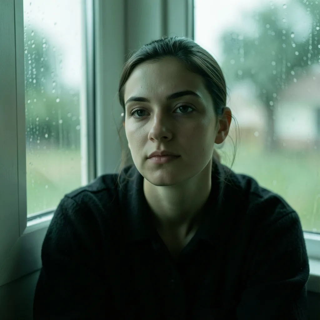 Surviving the Ashlesha Sun Transit: Why Your Mind Is On High Alert Cinematic moody close-up of a person sitting by a window on a rainy afternoon — Understanding the Power of Ashlesha