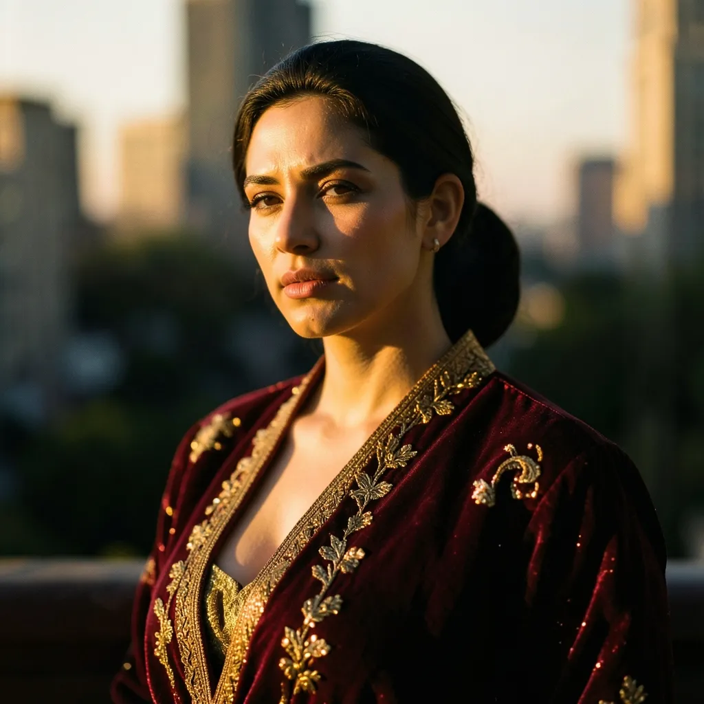 Venus in Leo: Why Love Gets Bold Right Now Person bathed in warm golden hour light, wearing rich crimson and gold tones — Venus in Leo: Love Gets Bold