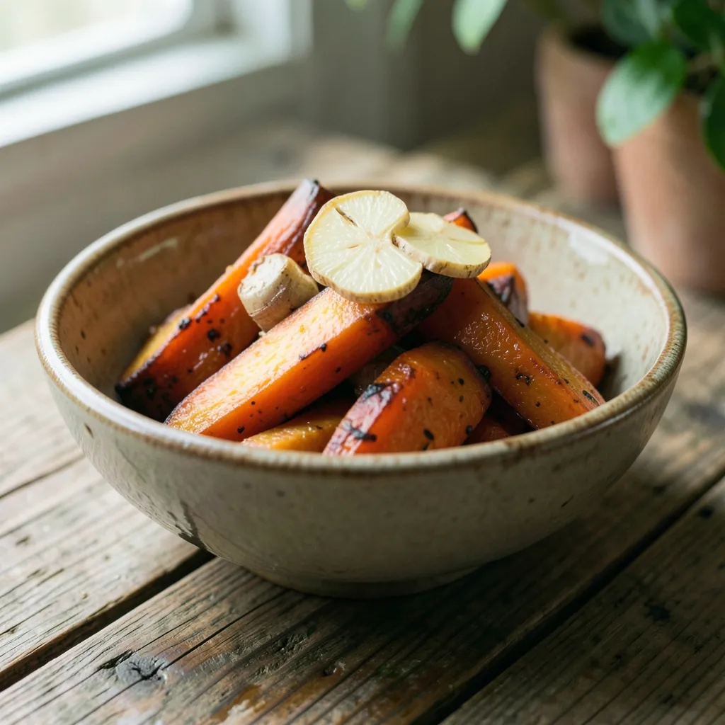 Ayurvedic Tips for Virgo Season: Reset Your Digestion Warm bowl of roasted carrots and sweet potatoes with fresh ginger — September Health Check: Balancing the Virgo Season