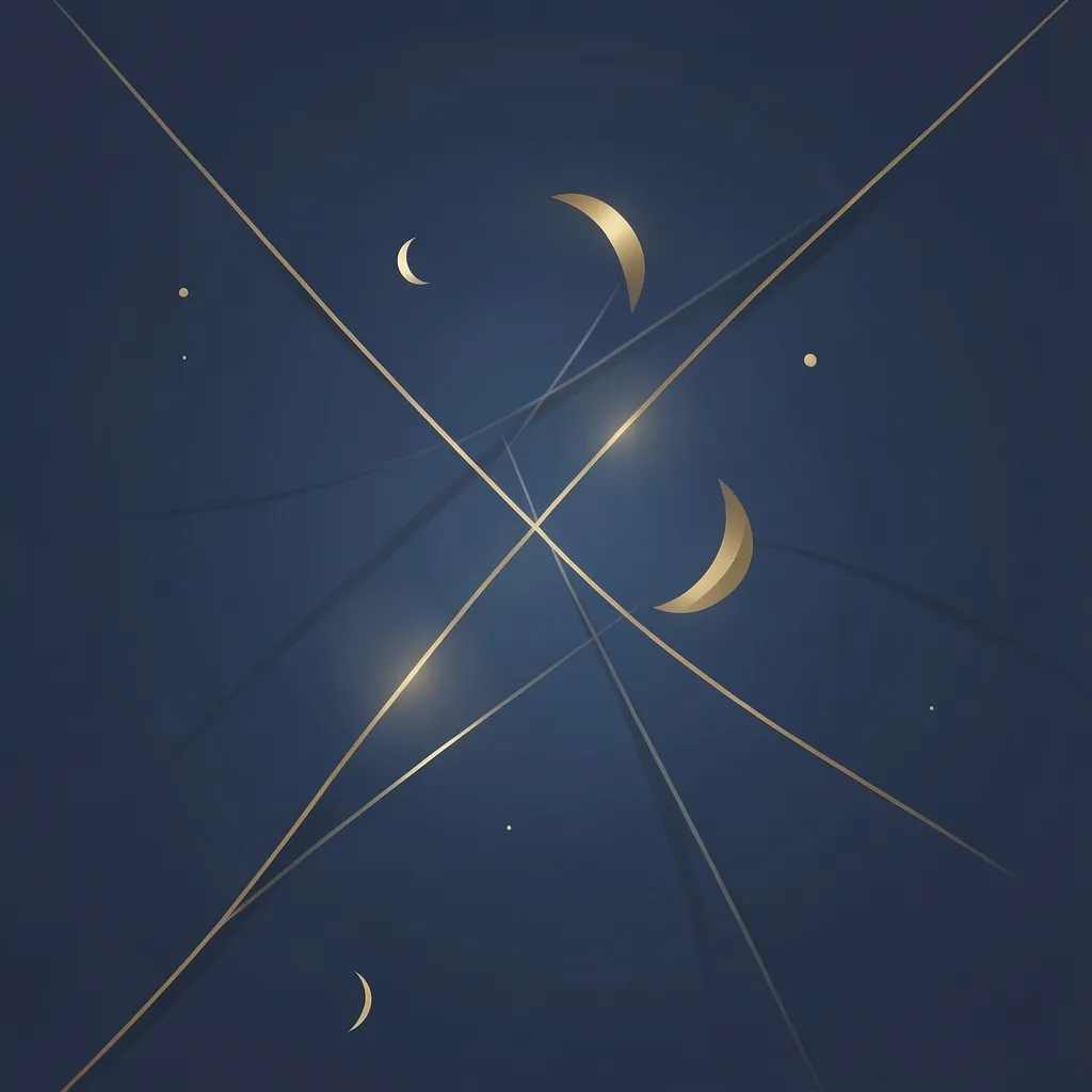 Why We Ignore the Rahu-Ketu Axis in Astrology Celestial nodes, abstract crescent moon and shadow paths intersecting — Why do we still ignore the Rahu-Ketu axis?